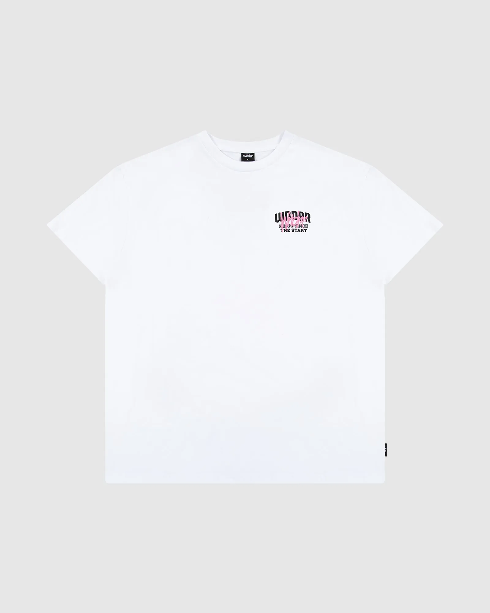 TOP TIER BOX FIT TEE - WHITE