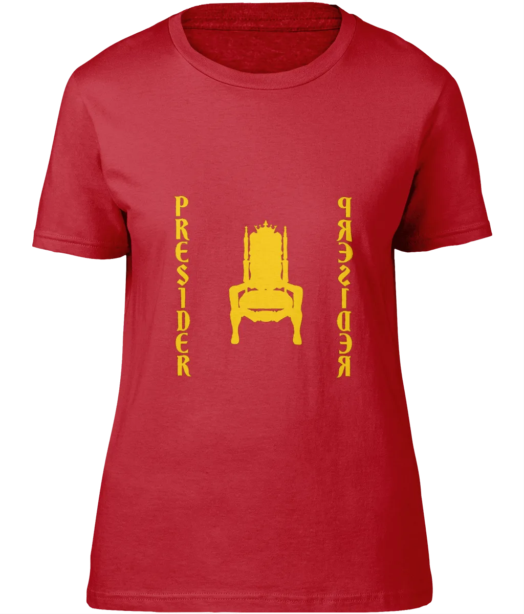'Towers Of Authority' Women's Premium T-Shirt (Red)