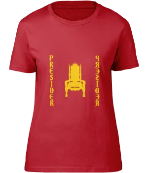 'Towers Of Authority' Women's Premium T-Shirt (Red)