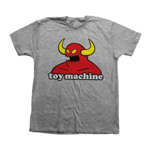 TOY MACHINE TM MONSTER YOUTH S/S T-SHIRT GRAPHITE