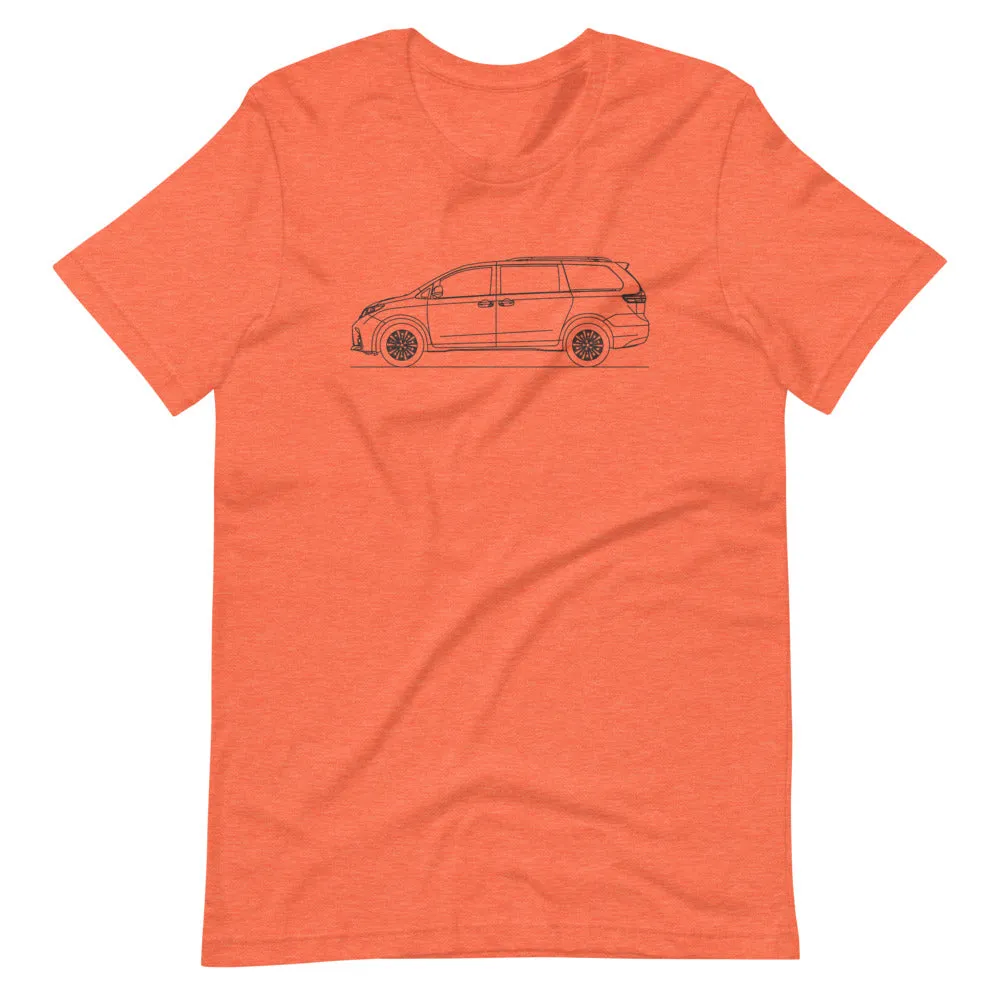 Toyota Sienna XL30 outline T-shirt