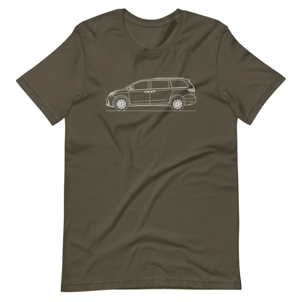 Toyota Sienna XL30 outline T-shirt