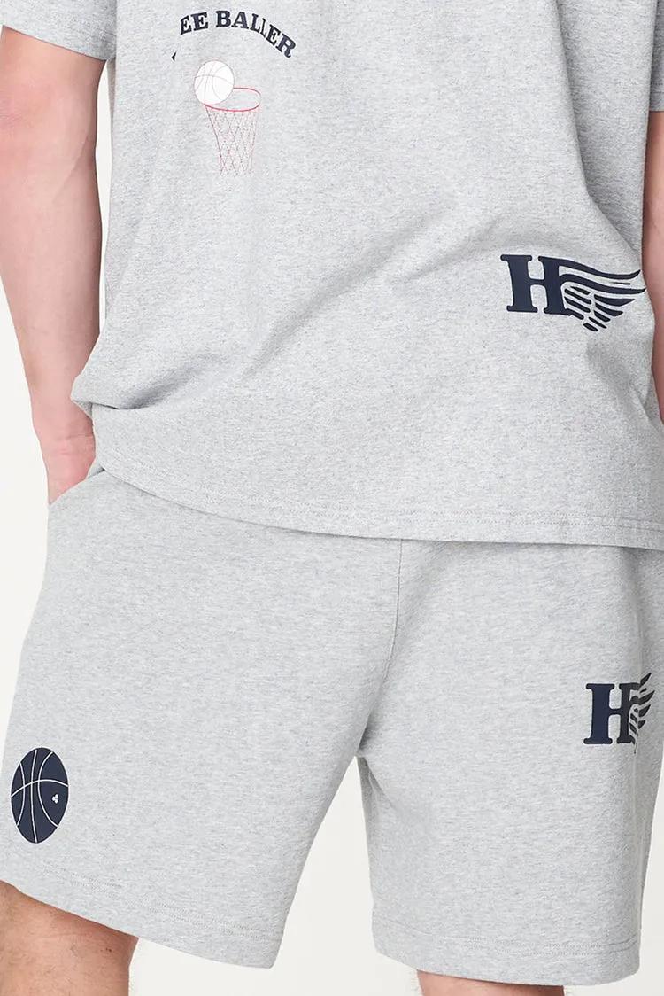 Track Short/3BMIX | Grey Marle