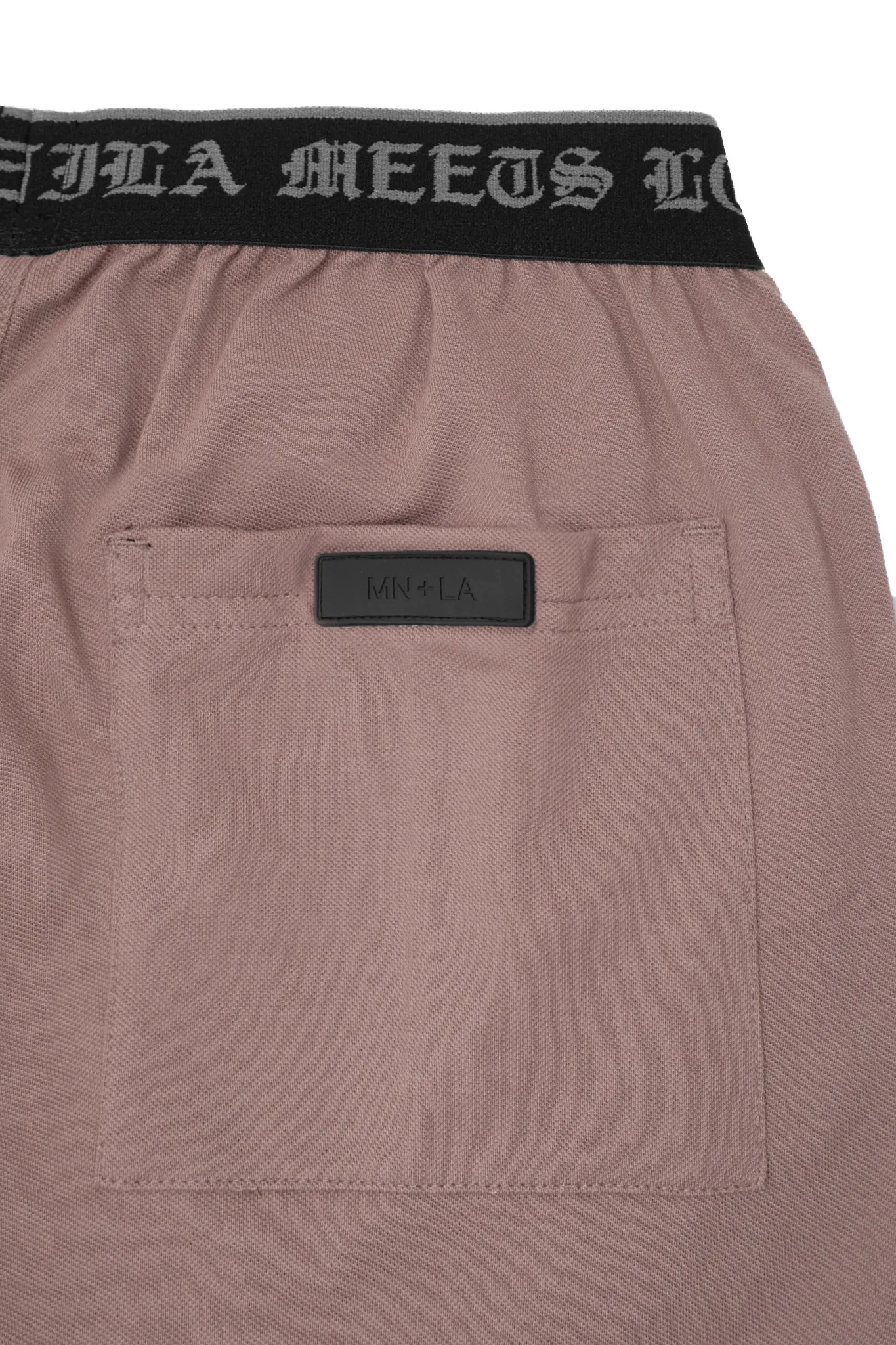 TRAINING SHORTS IN MAUVE