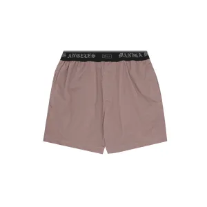 TRAINING SHORTS IN MAUVE