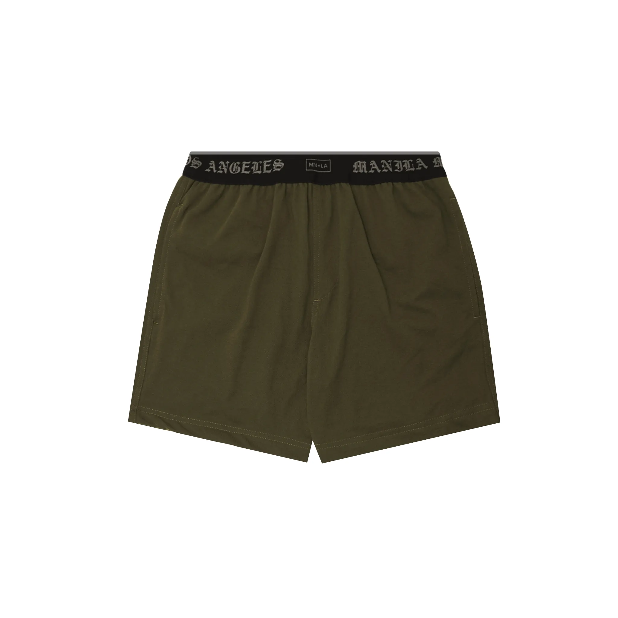 TRAINING SHORTS IN OLIVE