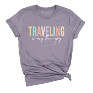 Traveling Is My Therapy Premium Tee