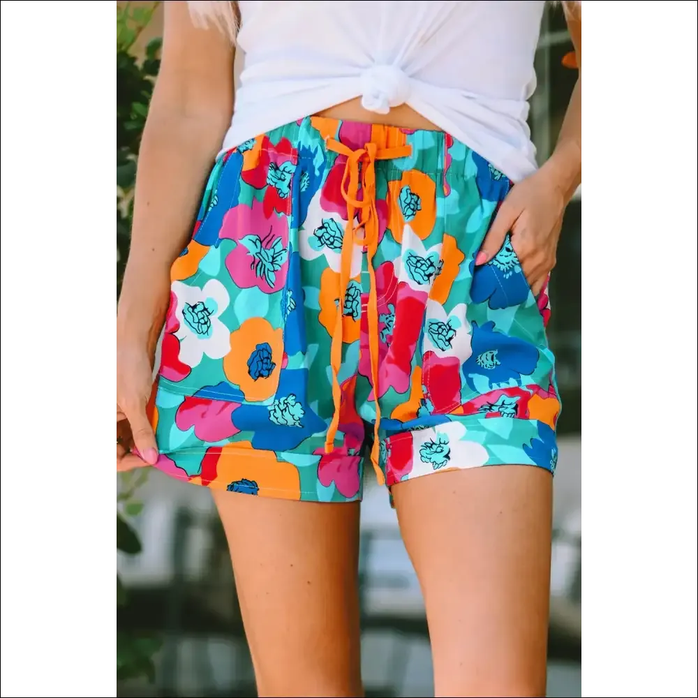 Trendy Drawstring High Waist Shorts for Stylish Women