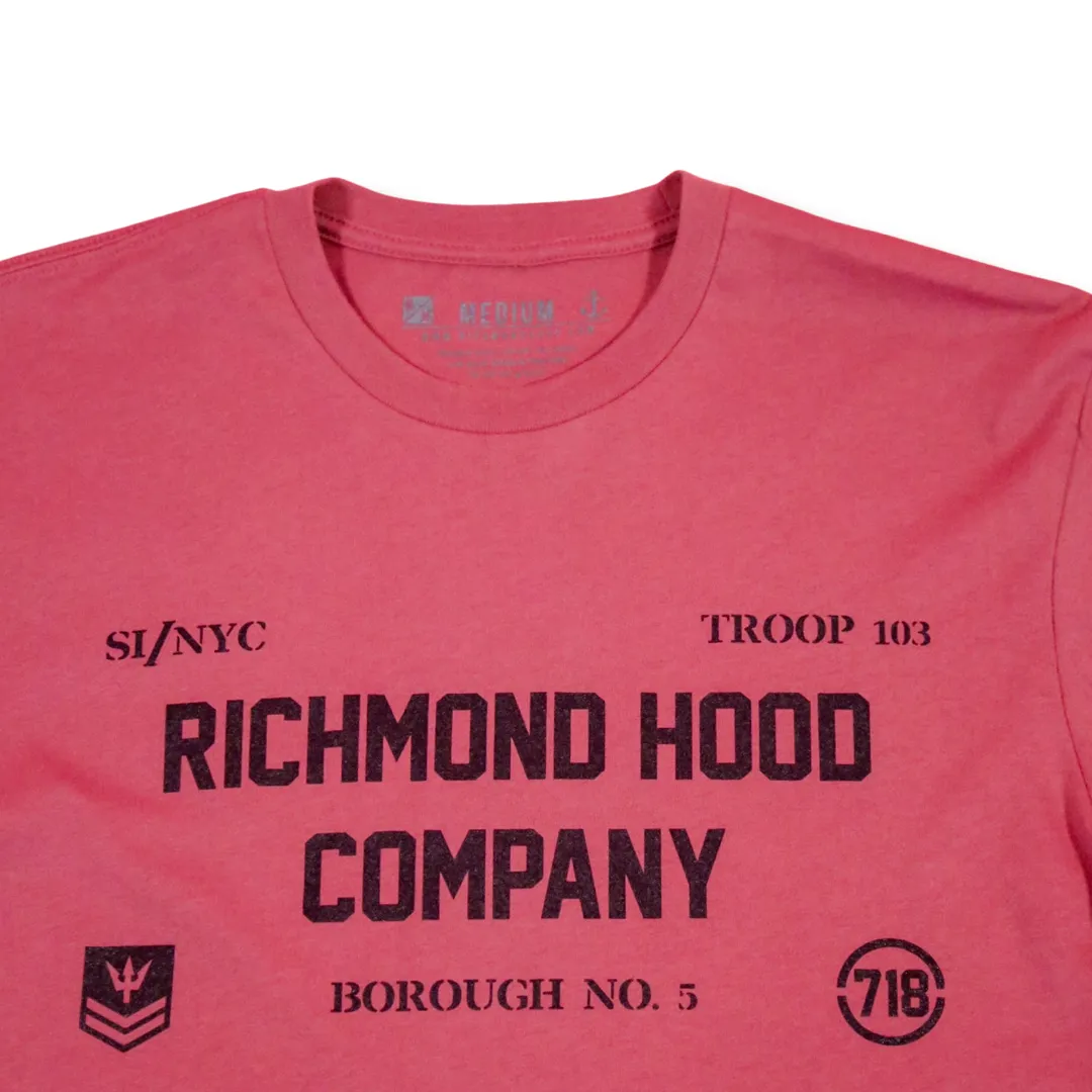 Troop 103 T Shirt - Mauve