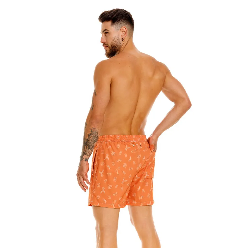 TUMACO ORANGE MEDIUM SHORTS