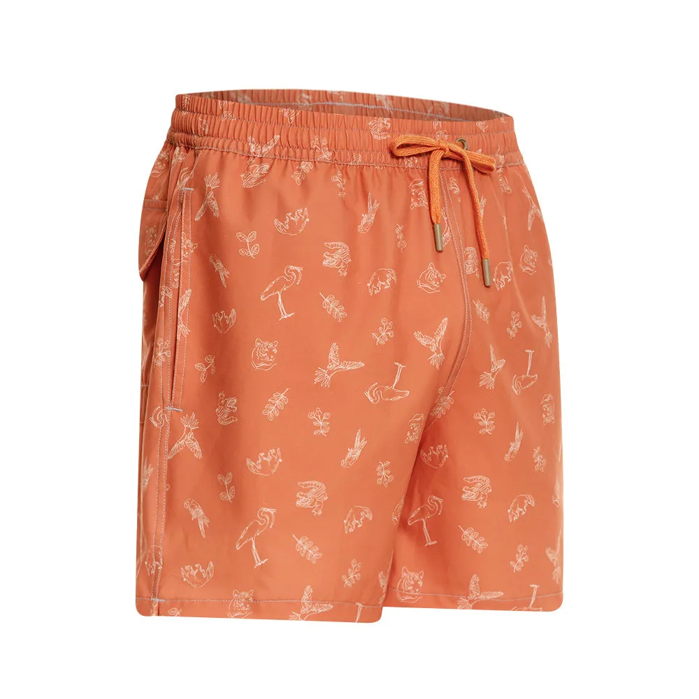 TUMACO ORANGE MEDIUM SHORTS