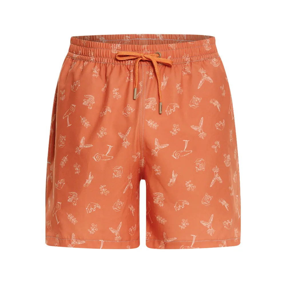 TUMACO ORANGE MEDIUM SHORTS