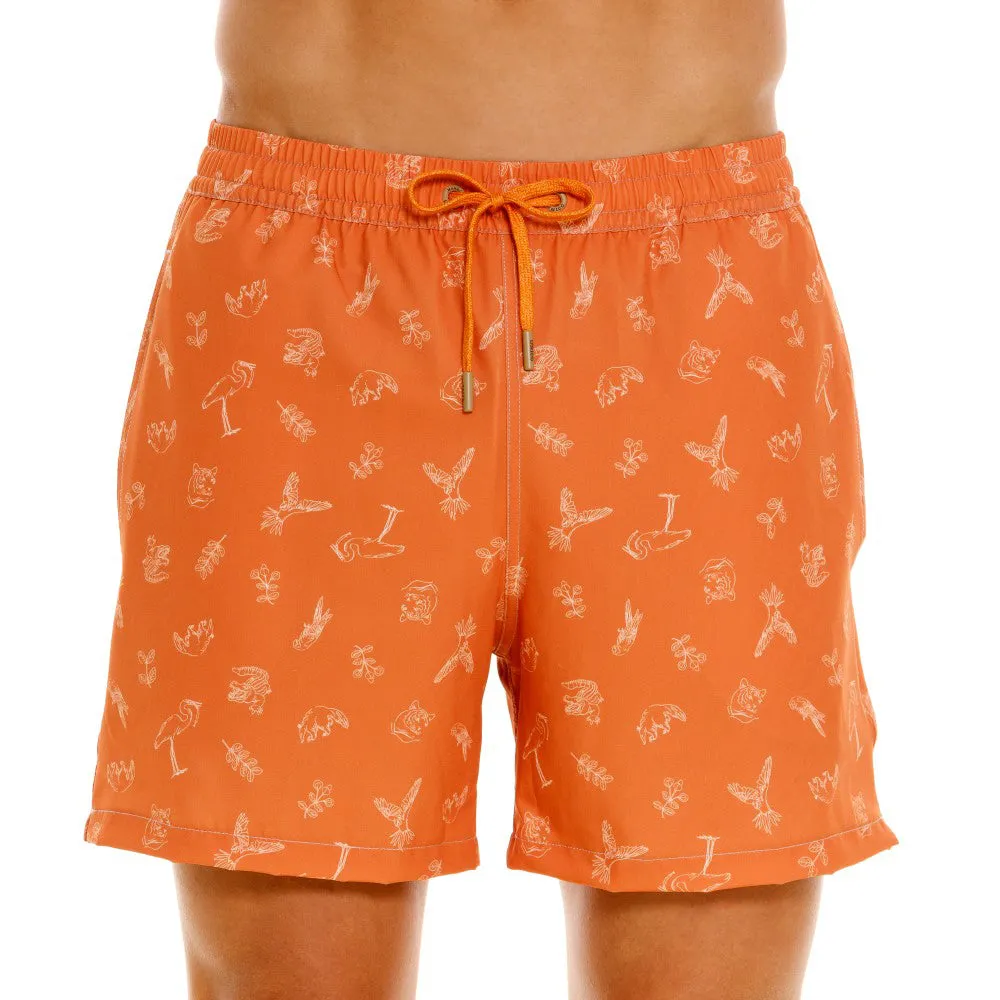 TUMACO ORANGE MEDIUM SHORTS