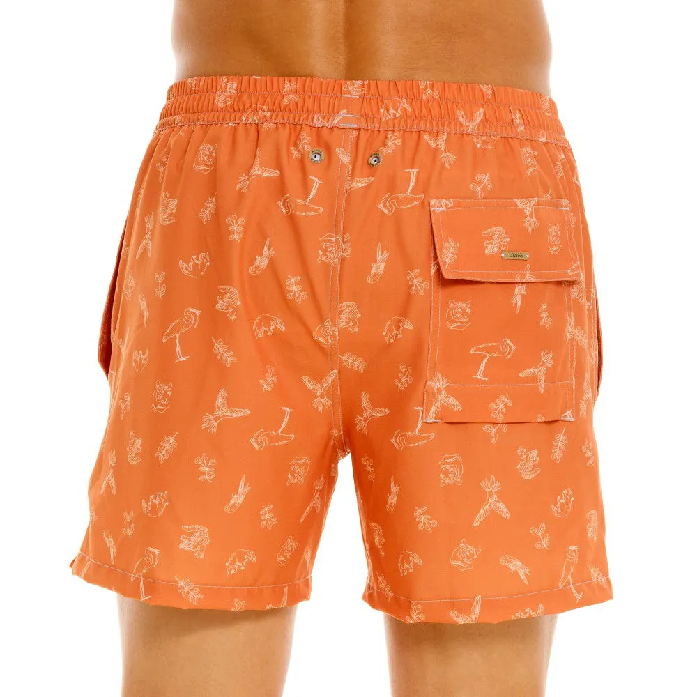 TUMACO ORANGE MEDIUM SHORTS