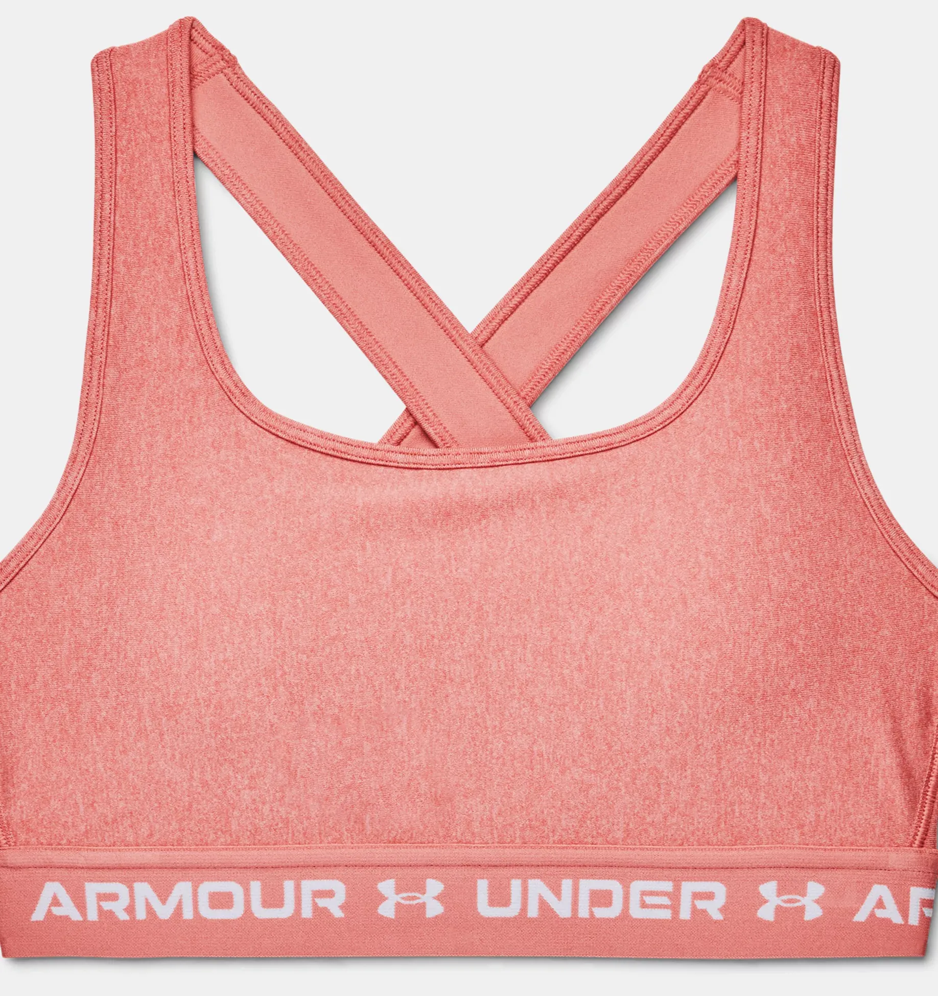 Under Armour Women's Armour® Mid Crossback Heather Sports Bra