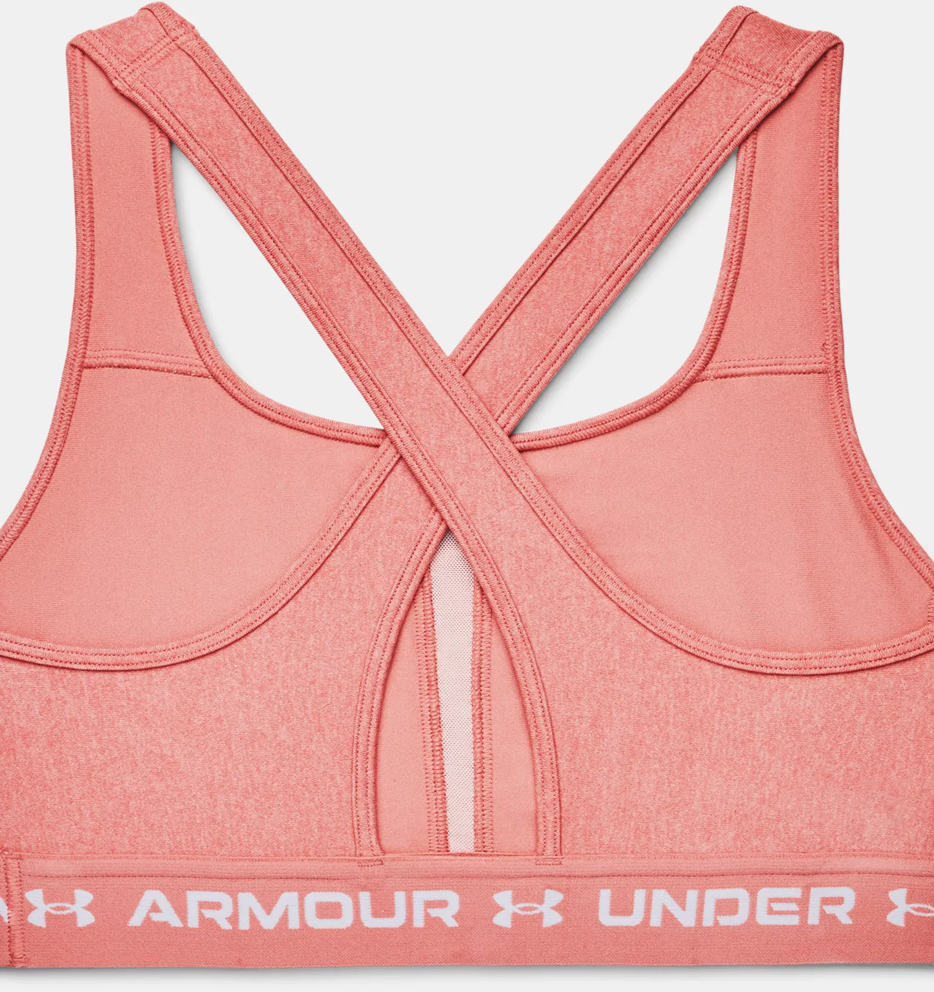 Under Armour Women's Armour® Mid Crossback Heather Sports Bra