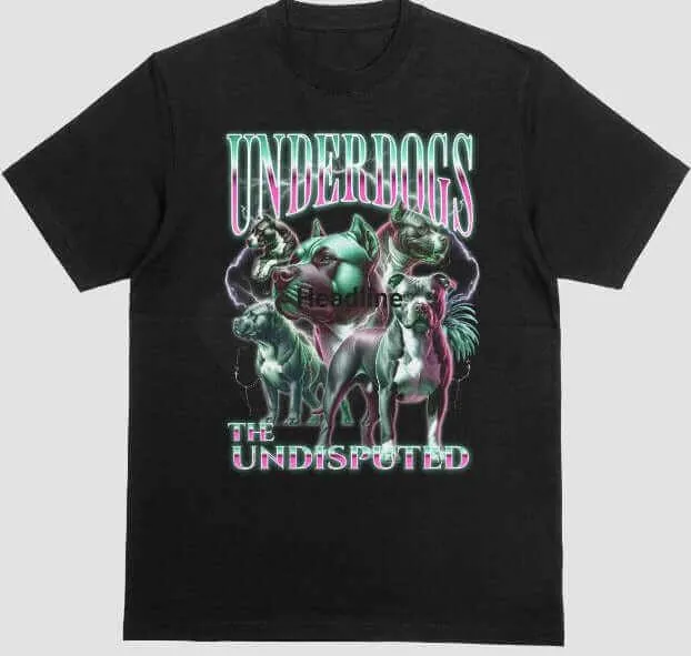 Under Dogs Graphic T-shirt | Resilient Fighter Tee