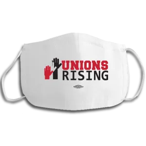 Unions Rising Face White Mask