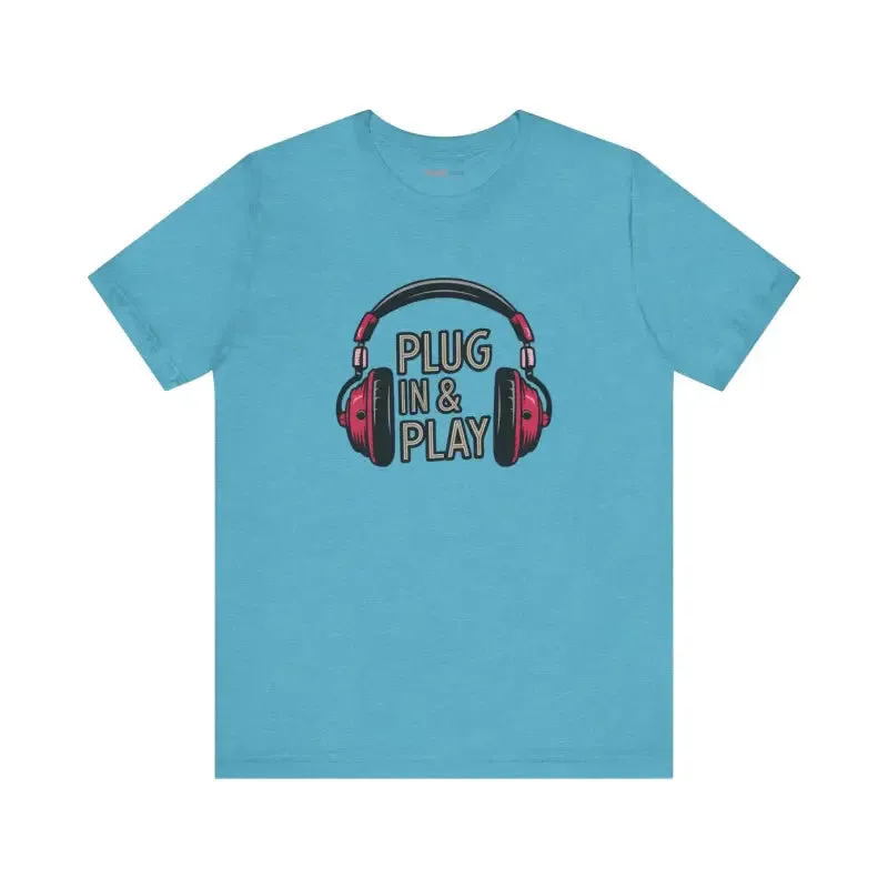 Unisex Jersey Short Sleeve Tee Plug in and Play