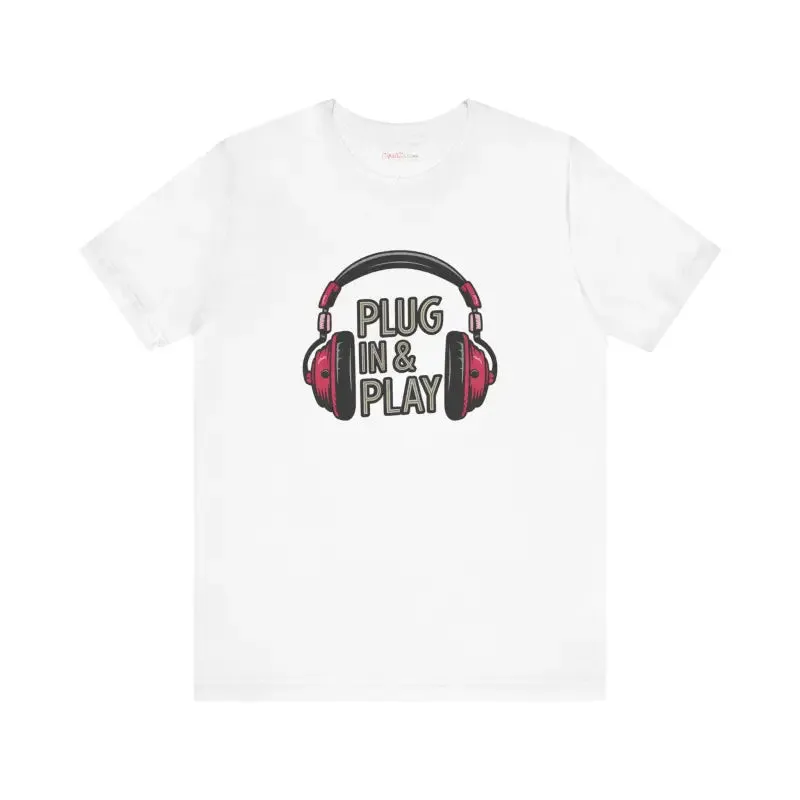 Unisex Jersey Short Sleeve Tee Plug in and Play