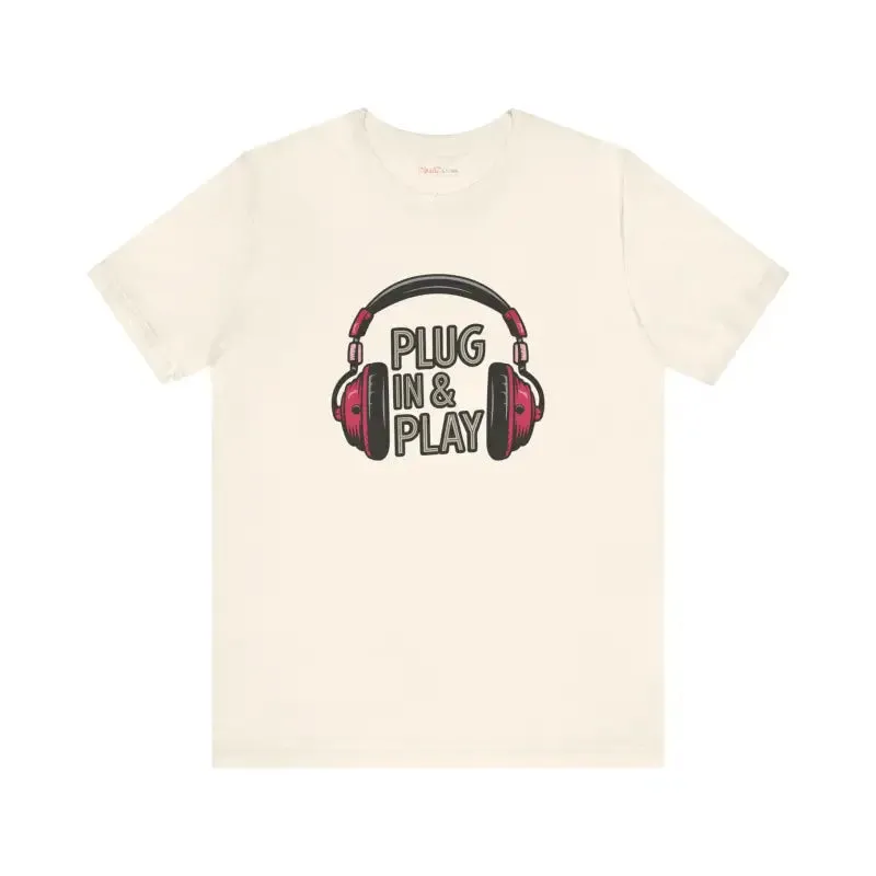 Unisex Jersey Short Sleeve Tee Plug in and Play