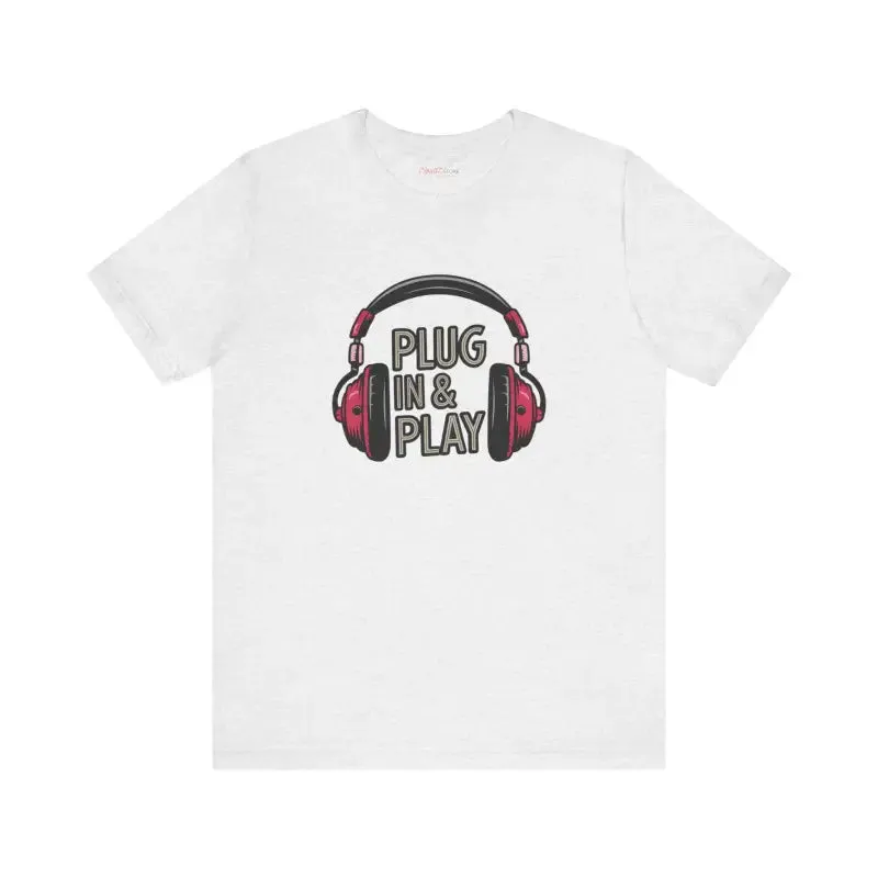 Unisex Jersey Short Sleeve Tee Plug in and Play