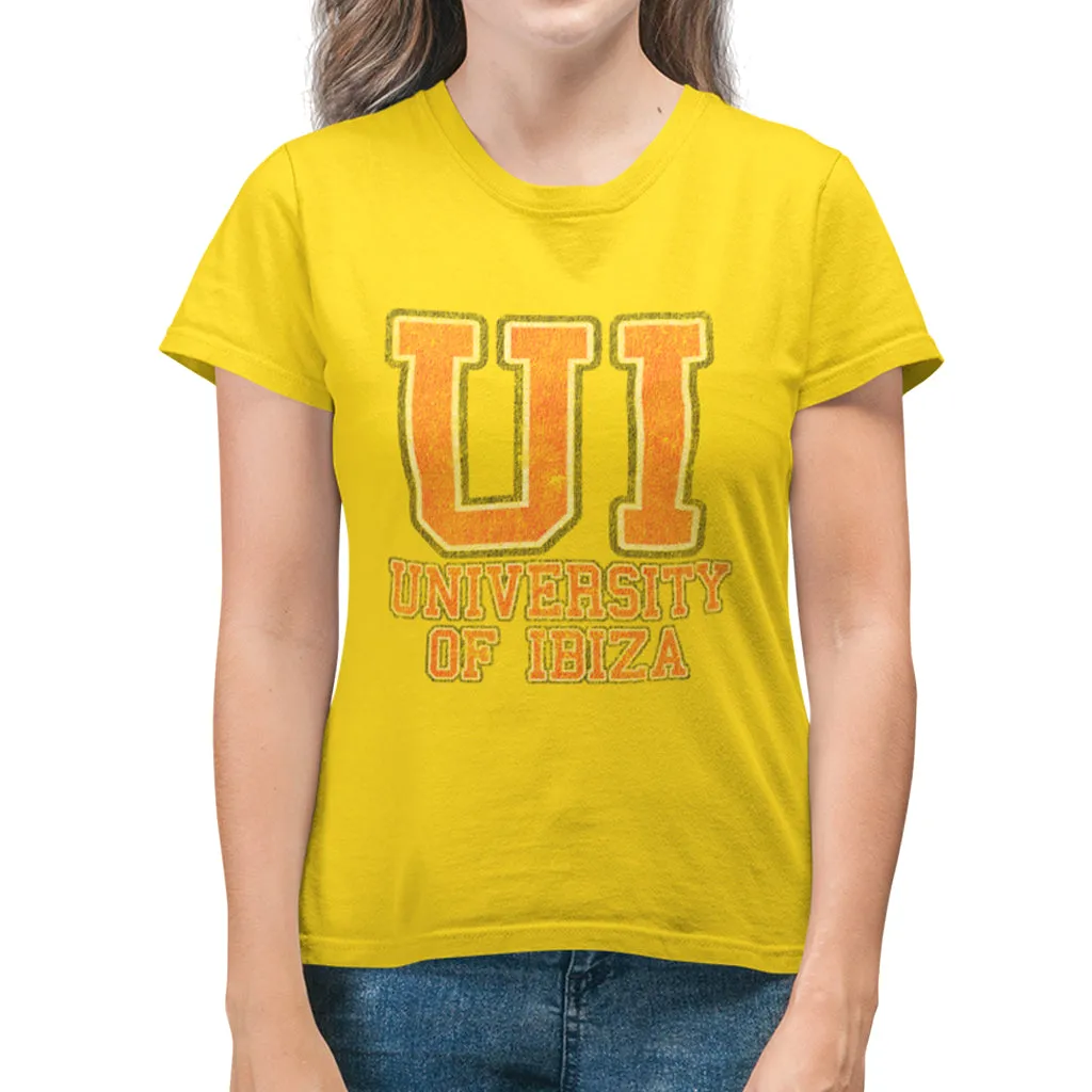 University of Ibiza Women's T-shirt College Logo