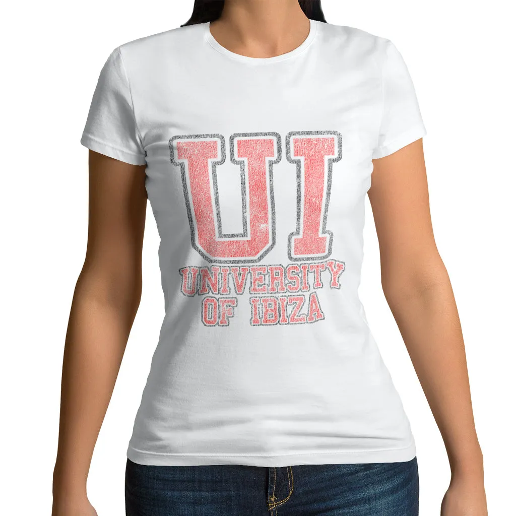 University of Ibiza Women's T-shirt College Logo