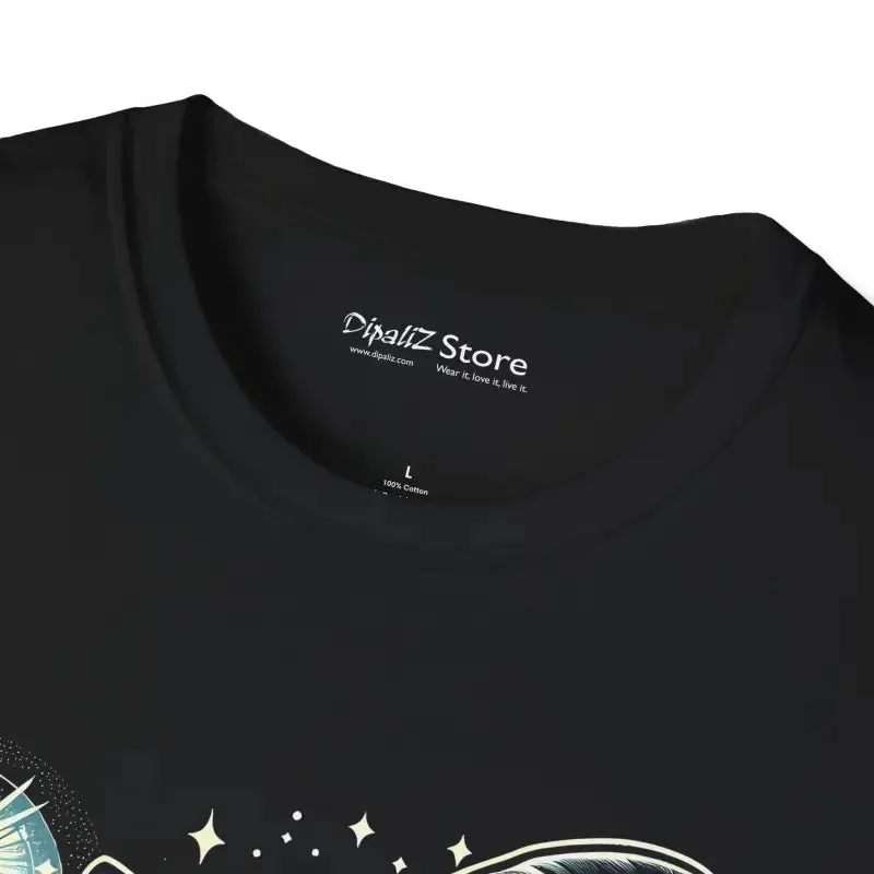 Unleash Magic with Halloween Witch Unisex Softstyle Tee