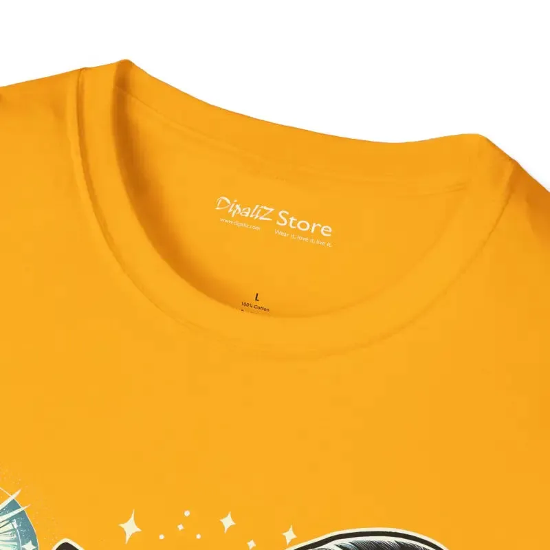 Unleash Magic with Halloween Witch Unisex Softstyle Tee