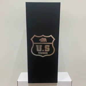 US Tubes Beaker Tube Box with Custom Cut Foam