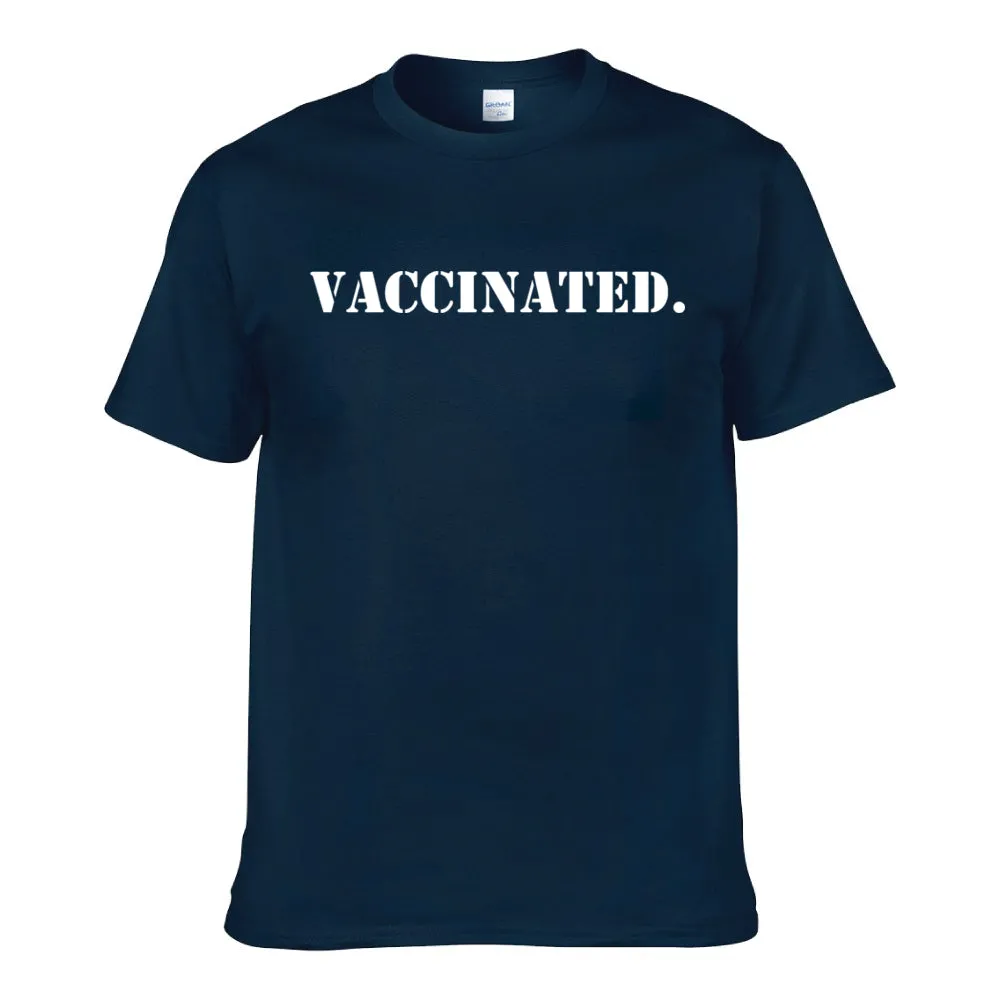 UT VACCINATED. Premium Slogan Vaccination T-Shirt