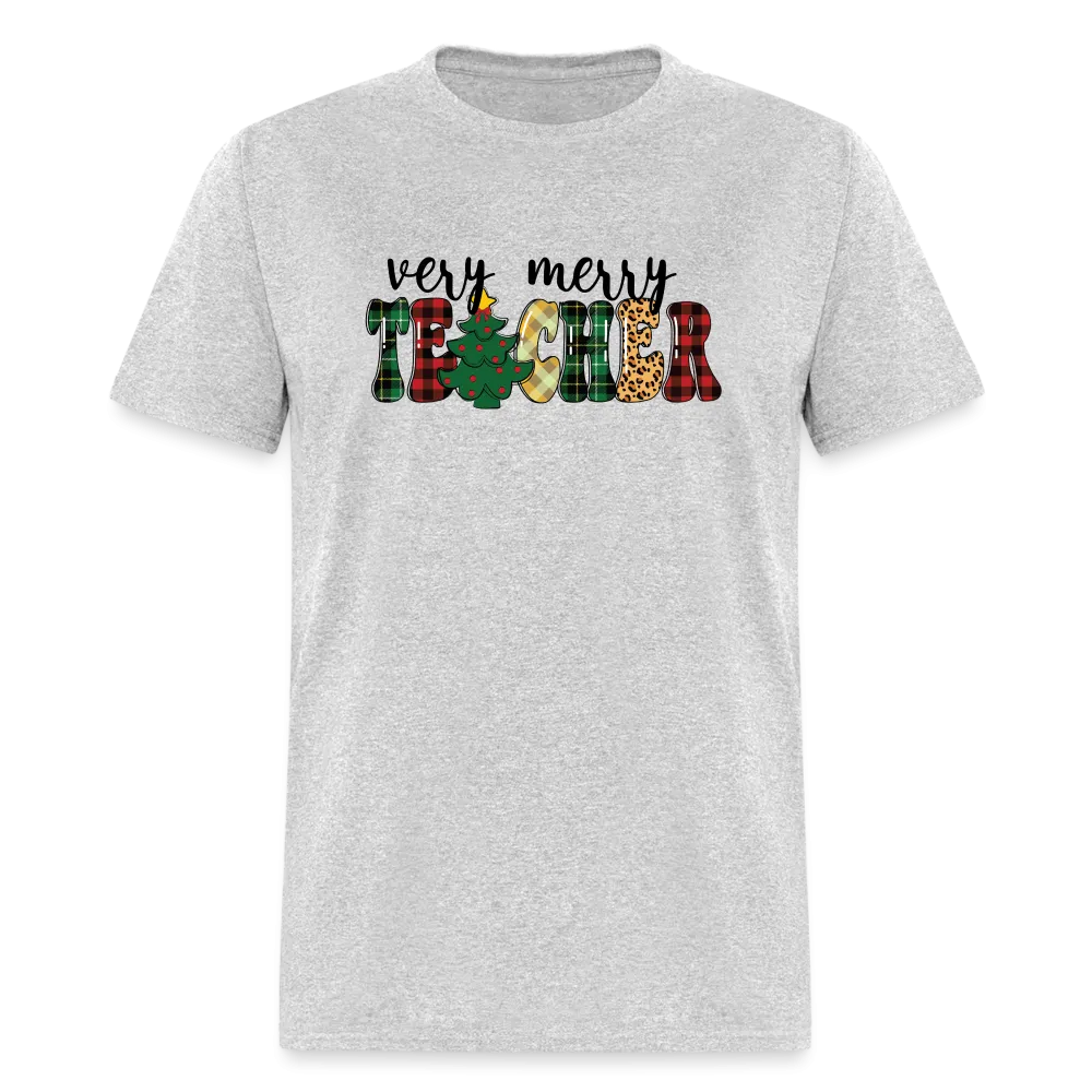 “Very Merry Teacher”-Unisex Classic T-Shirt