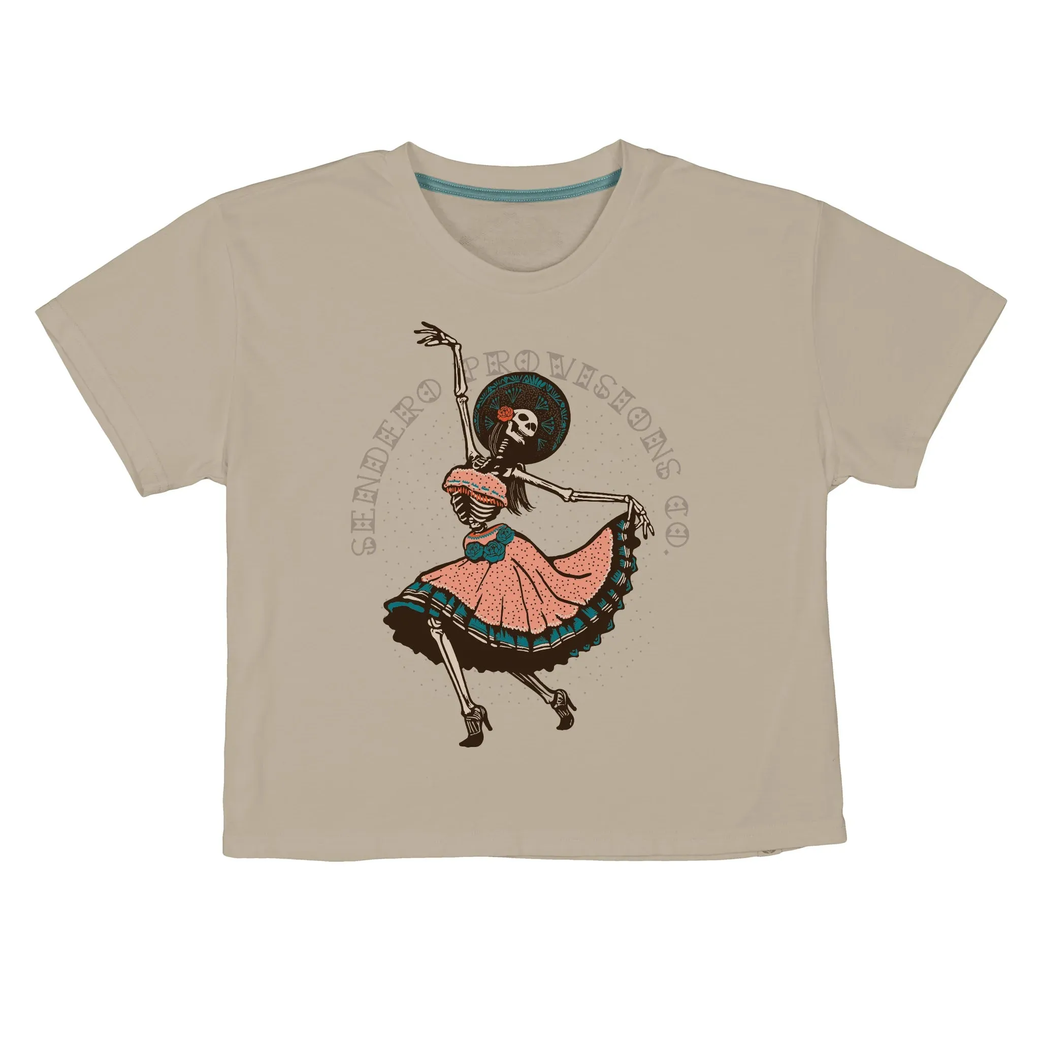 Viejones Women's Crop Tee