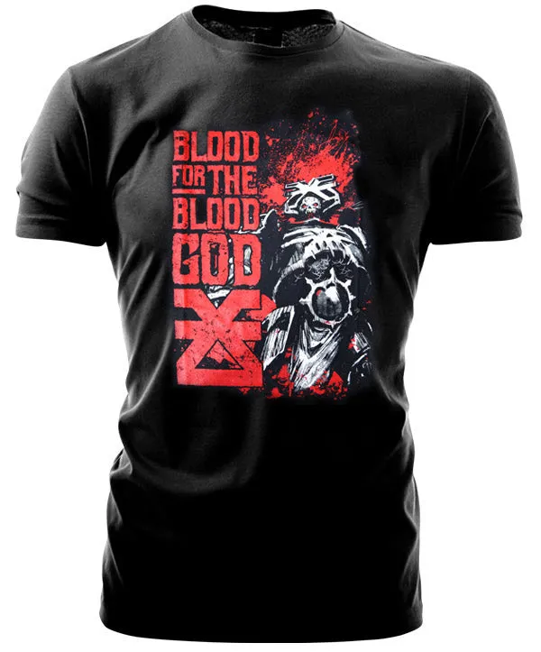 Warhammer 40k Forgeworld Event Only T shirt Khorne Blood For The Blood God