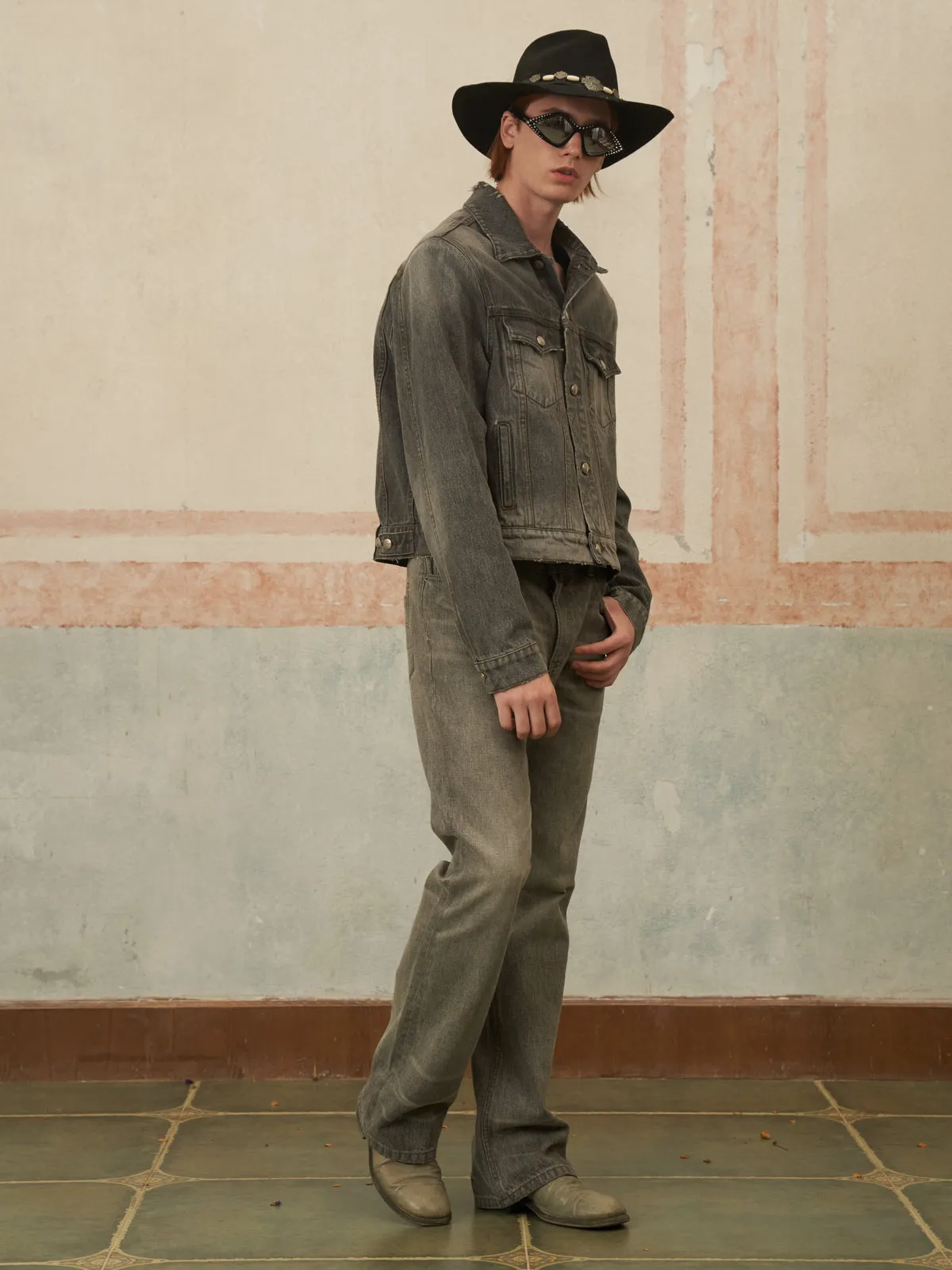 Washed Denim Jacket