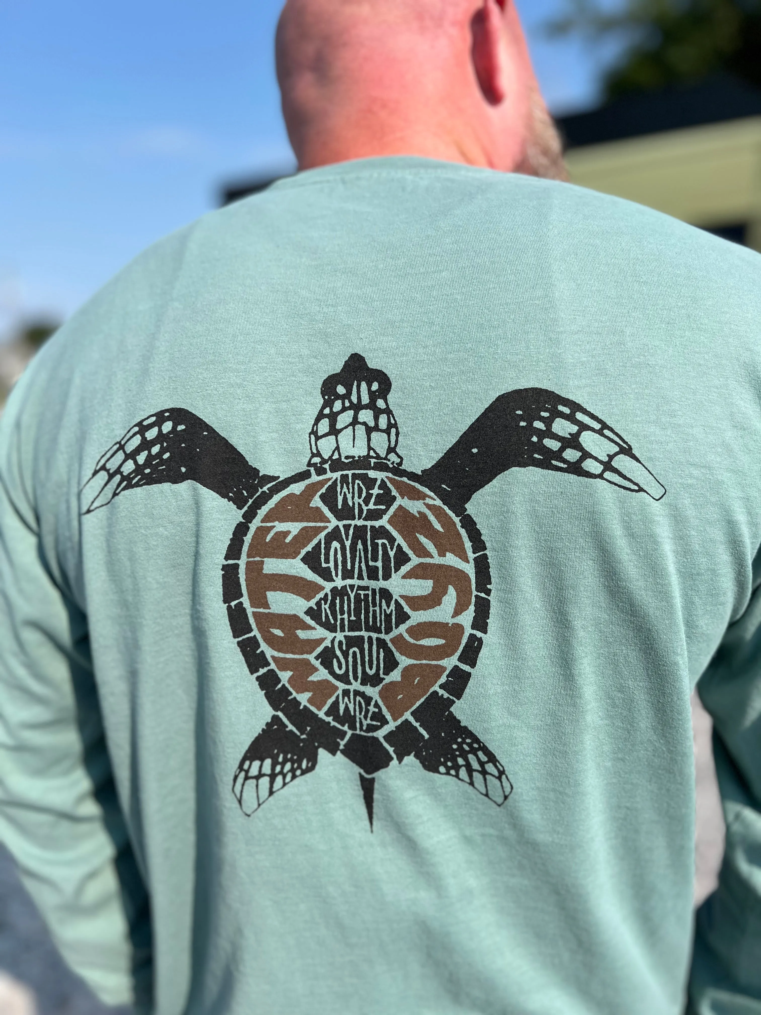 Waterboyz Turtle L/S Garment Dyed T-shirt