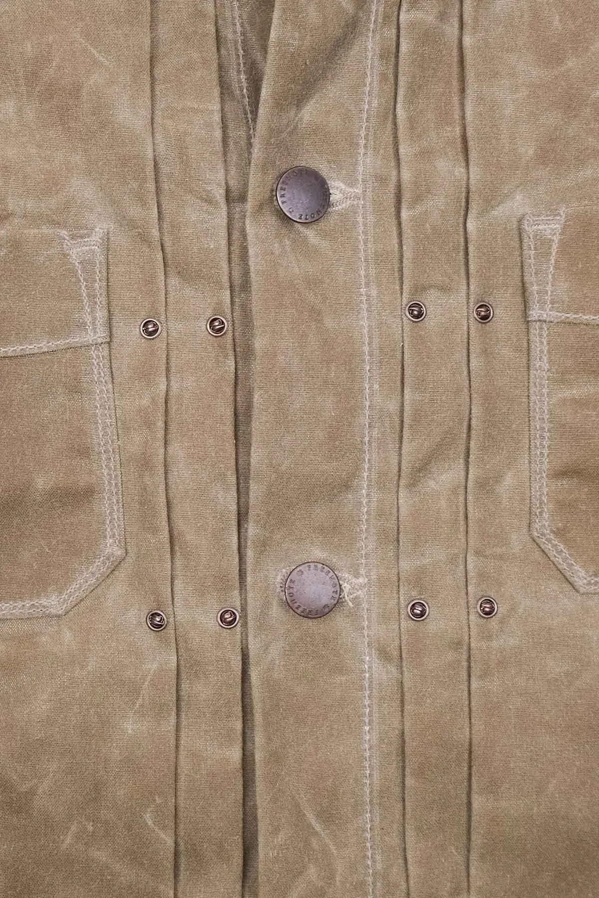 WAXED RIDERS JACKET - TOBACCO/BLACK