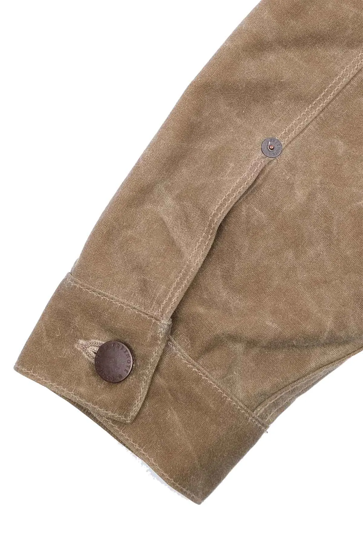 WAXED RIDERS JACKET - TOBACCO/BLACK