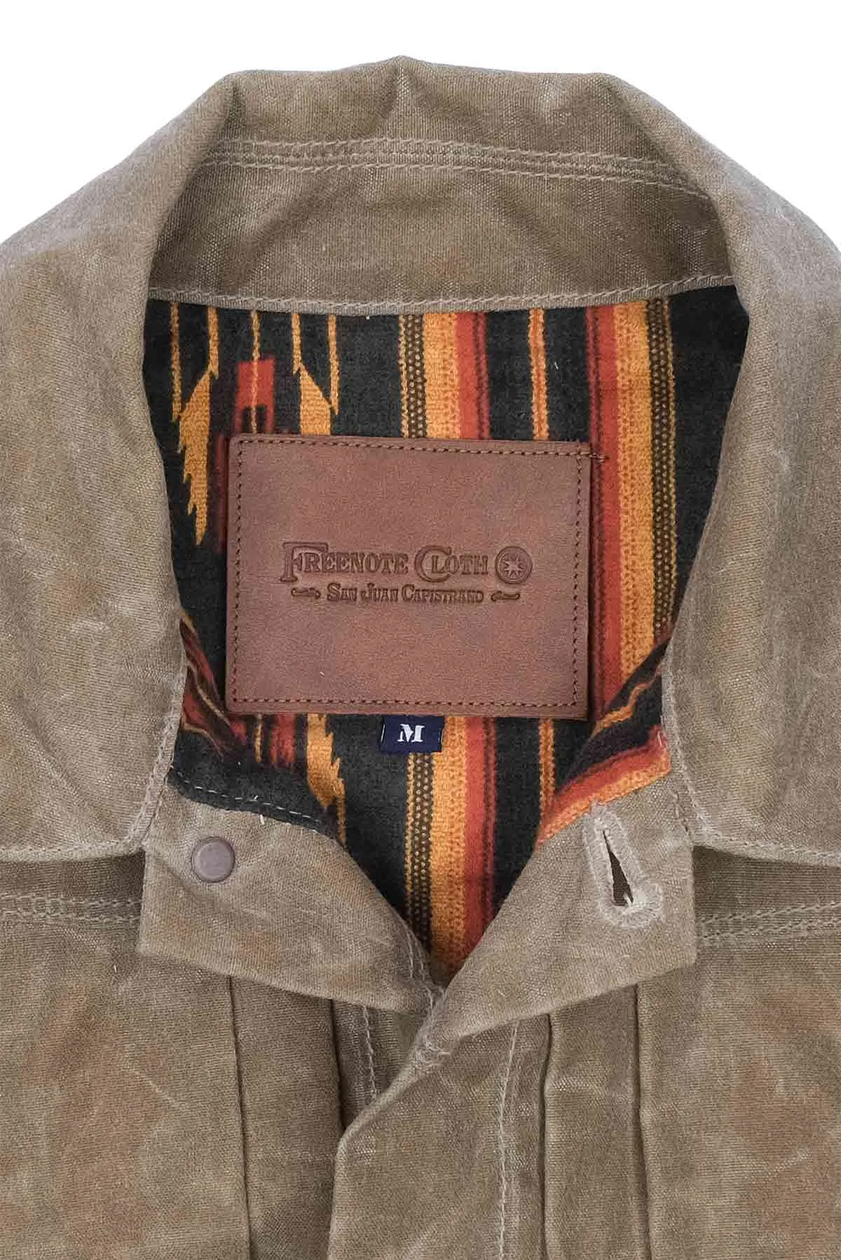 WAXED RIDERS JACKET - TOBACCO/BLACK