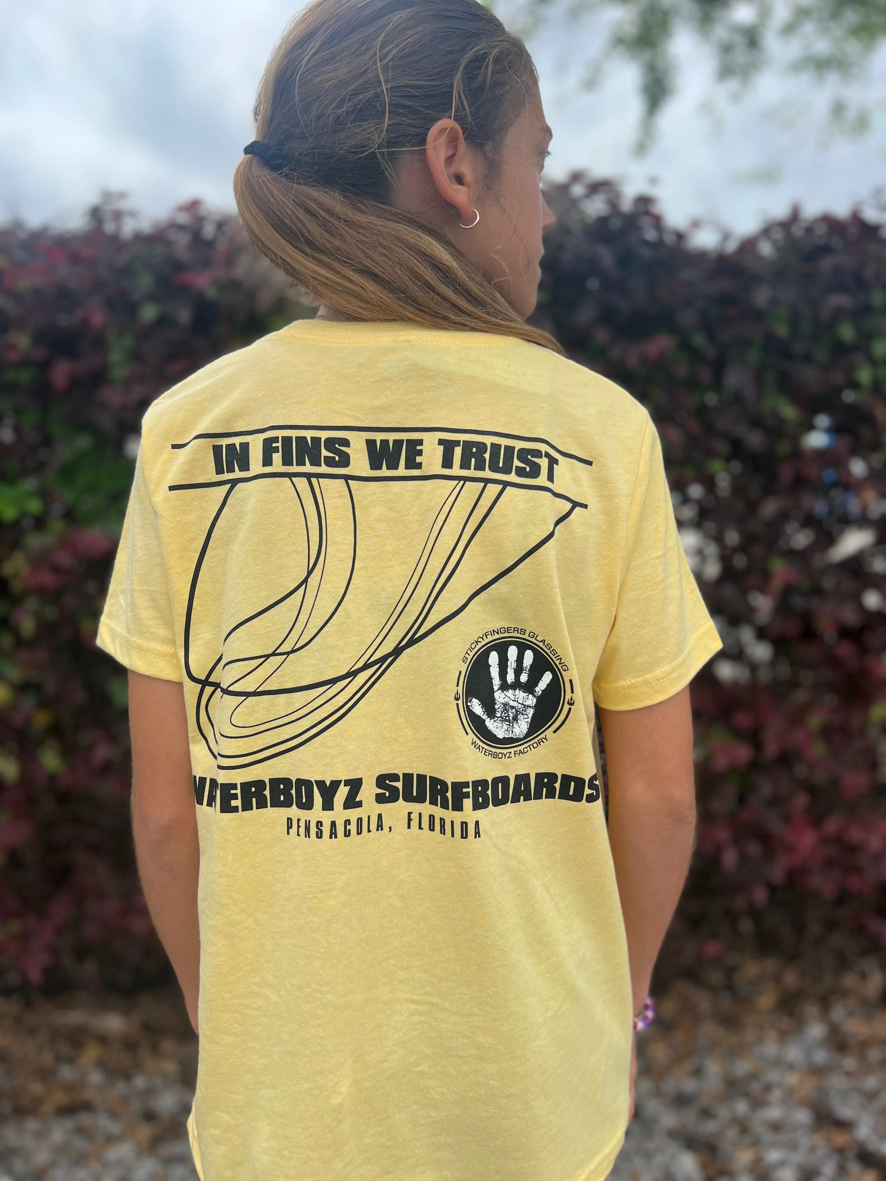 WBZ Youth In Fins We Trust s/s T-shirt