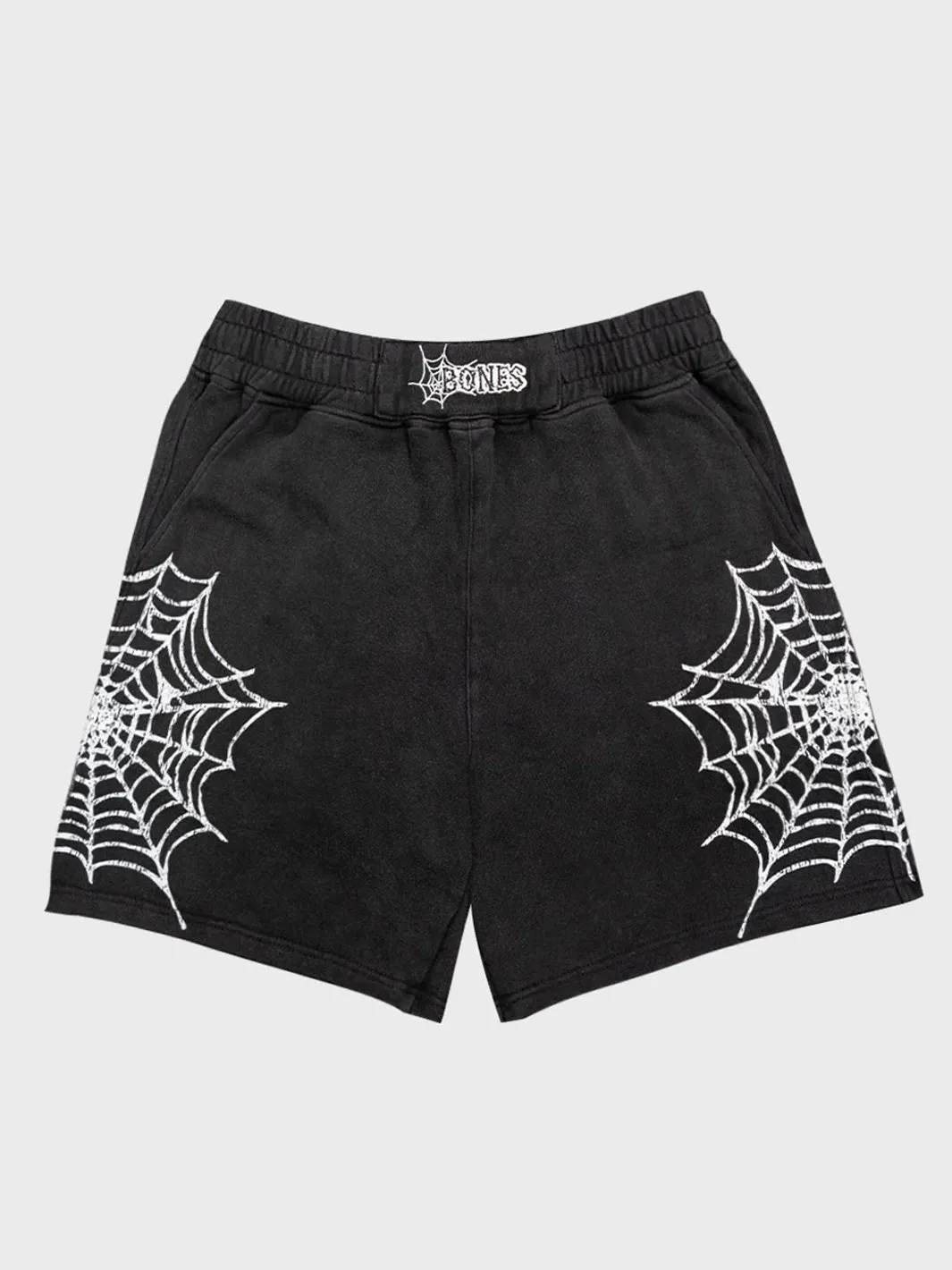 WEB JERSEY SHORTS - WASHED BLACK
