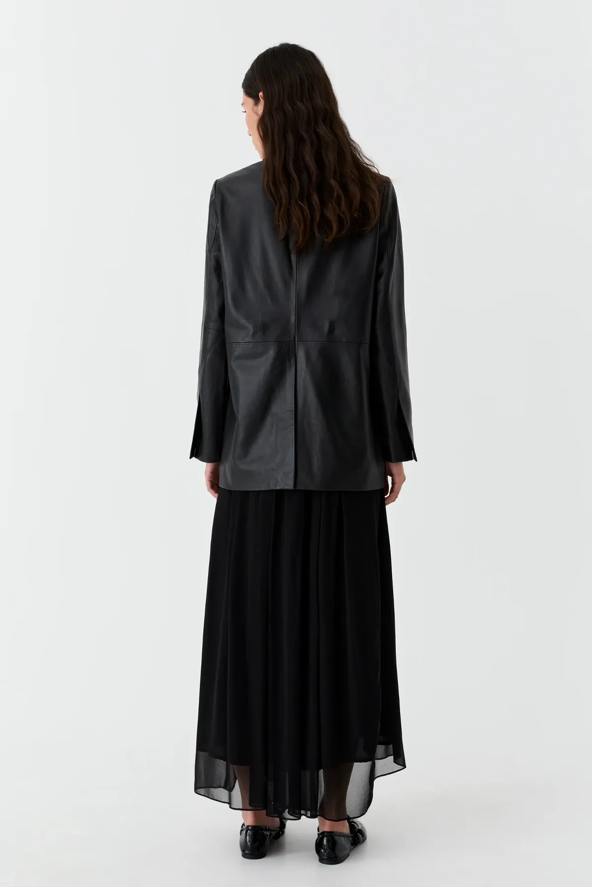 WESTLEY LEATHER BLAZER