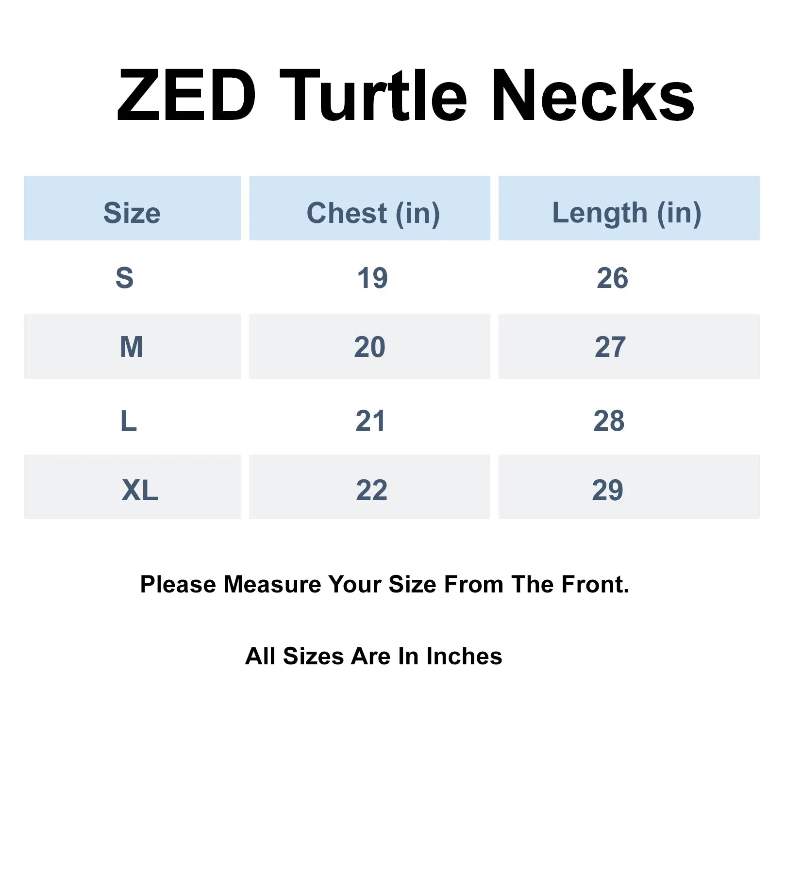 White Full Sleeves Turtle Neck