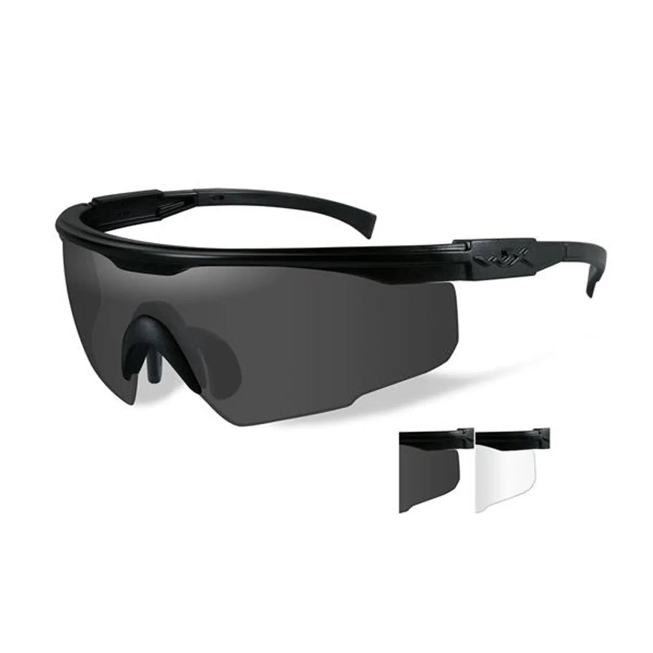 Wiley X PT-1SC Two Lens Matte Black Frame