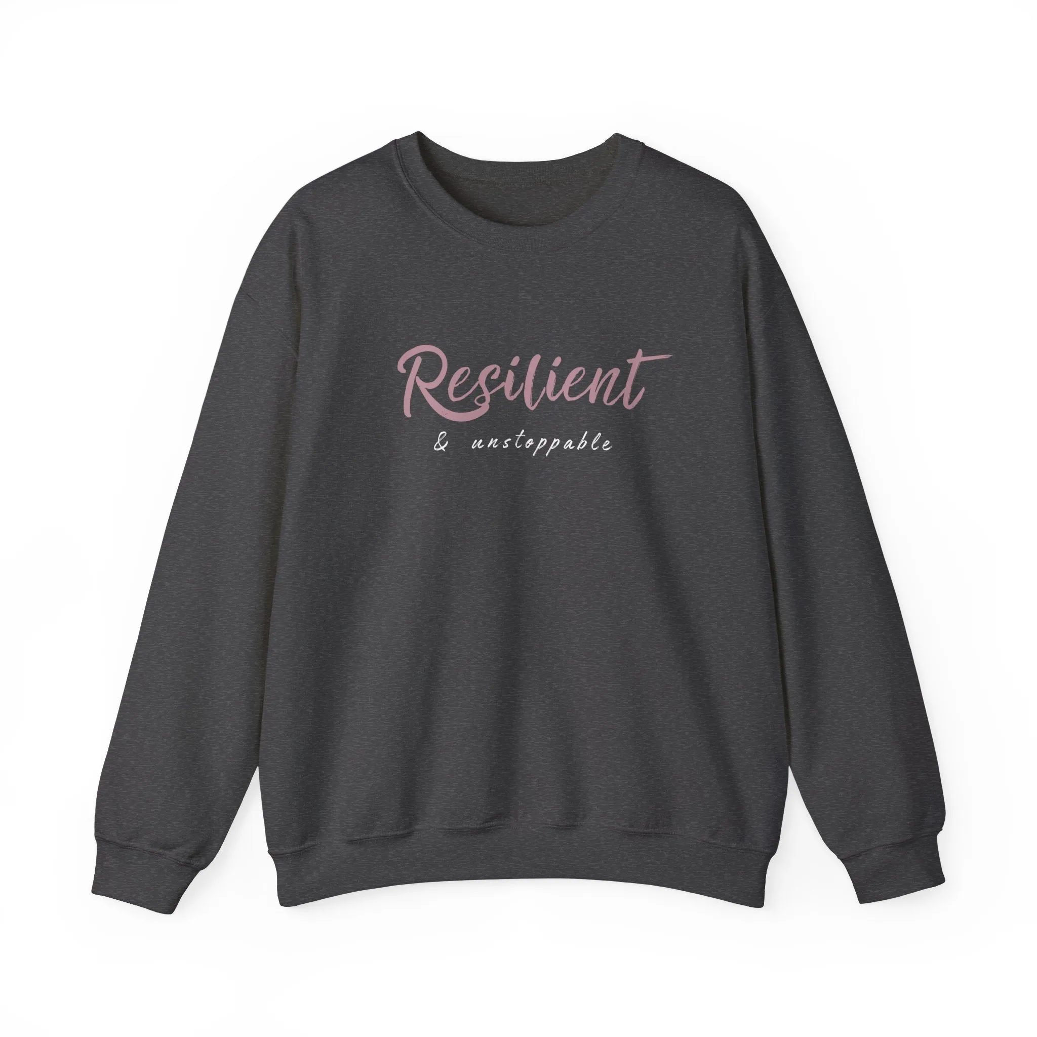 Women’s Crewneck Sweatshirt – Resilient & Motivational Unisex Pullover