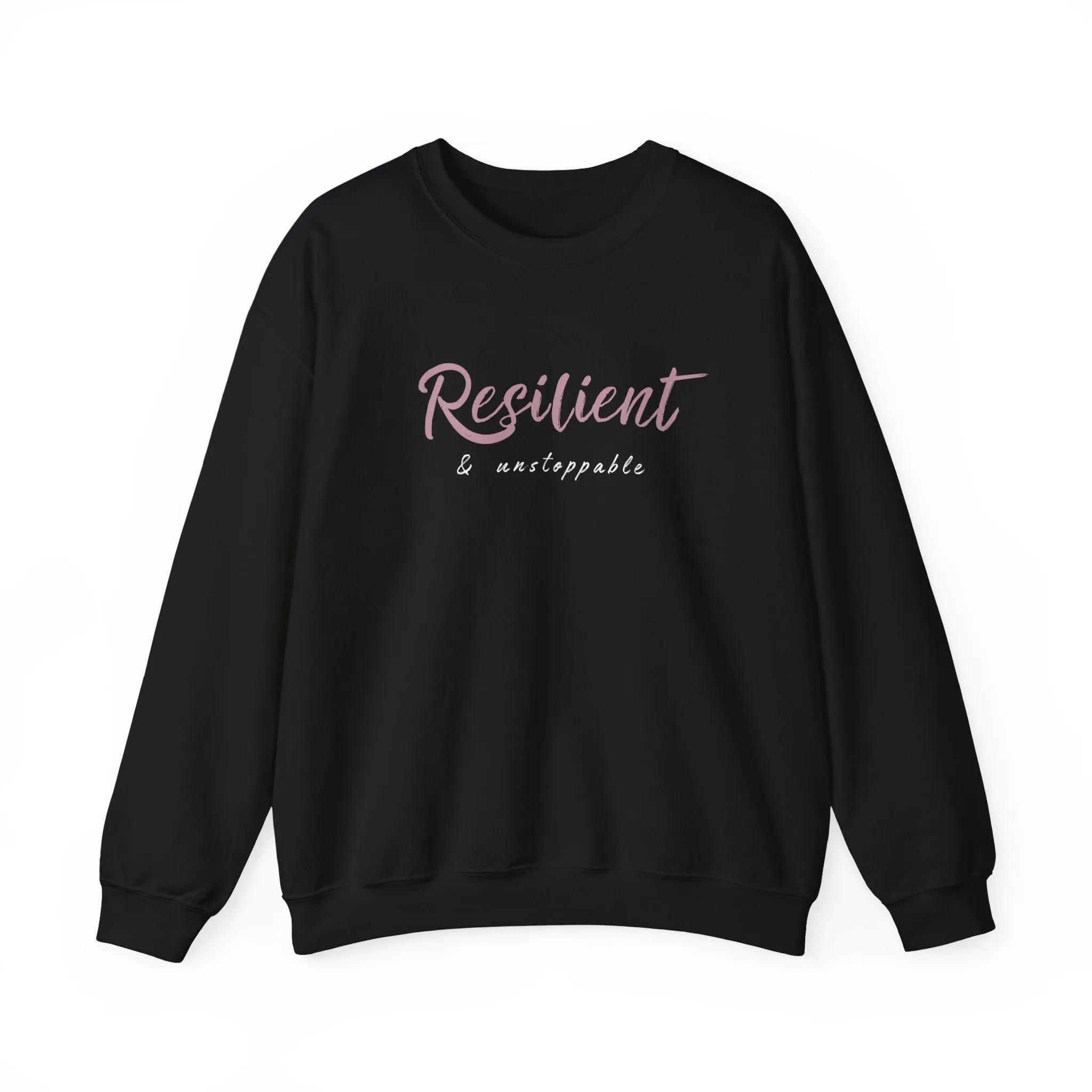 Women’s Crewneck Sweatshirt – Resilient & Motivational Unisex Pullover