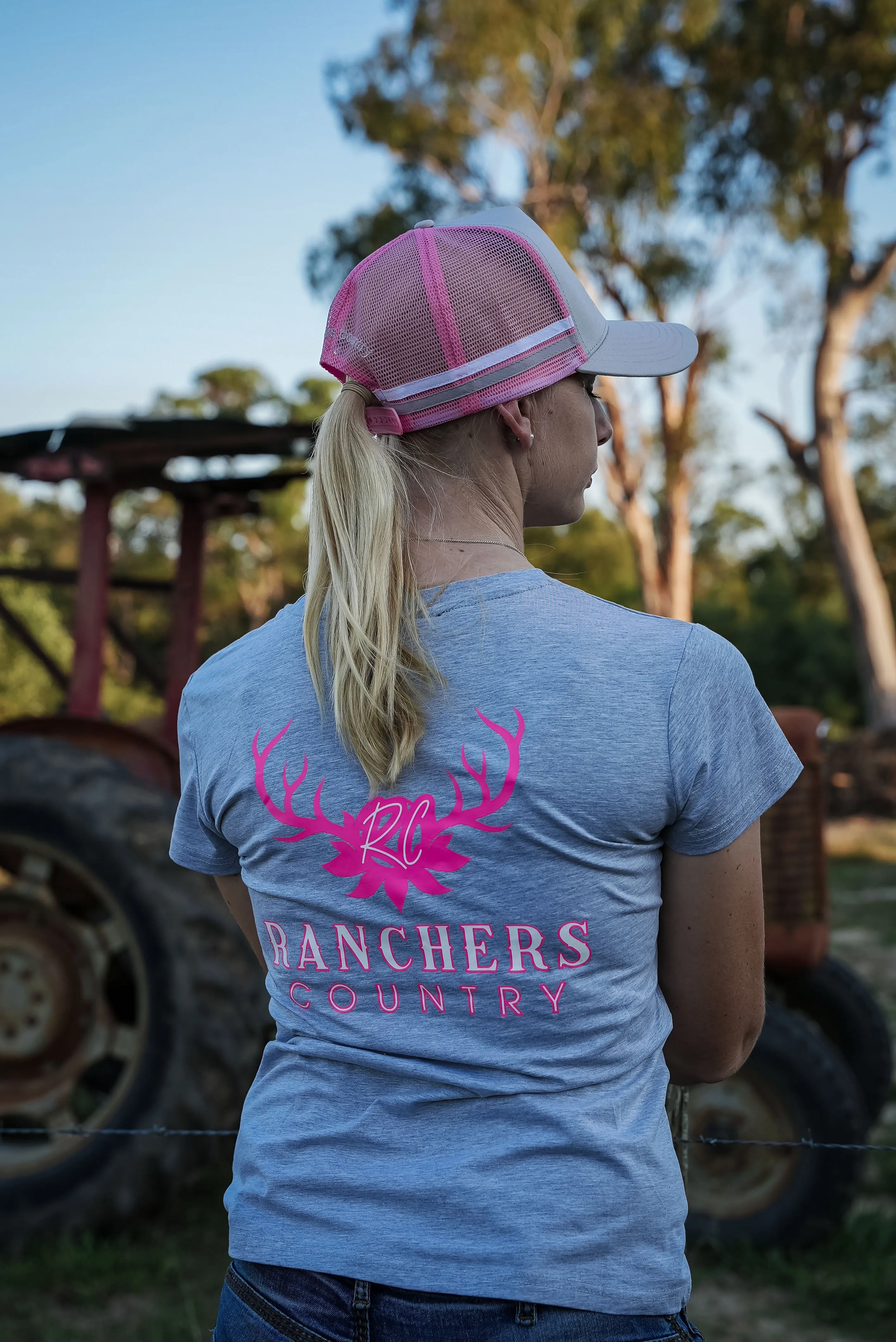Women's Grey Antler Tee