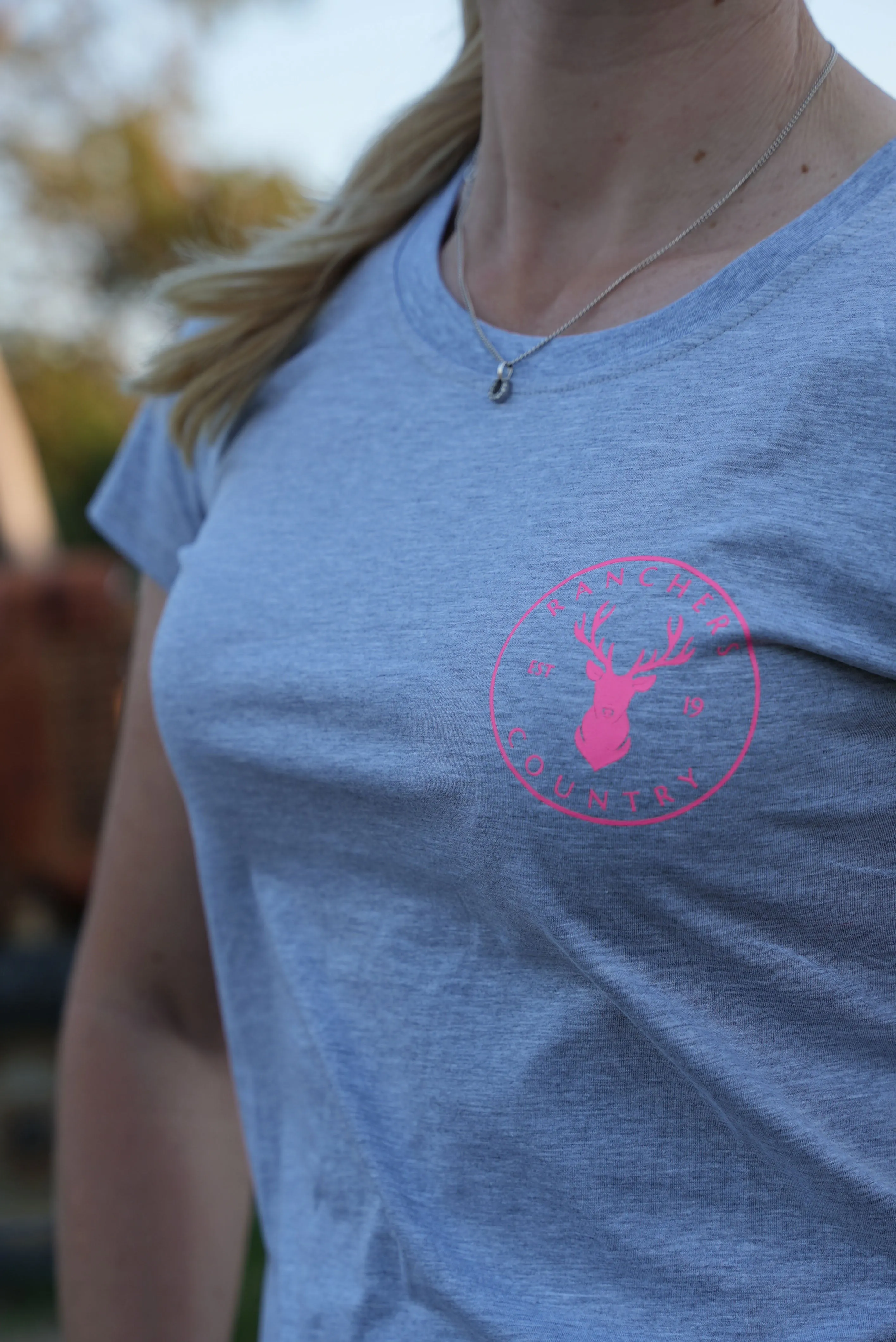 Women's Grey Antler Tee
