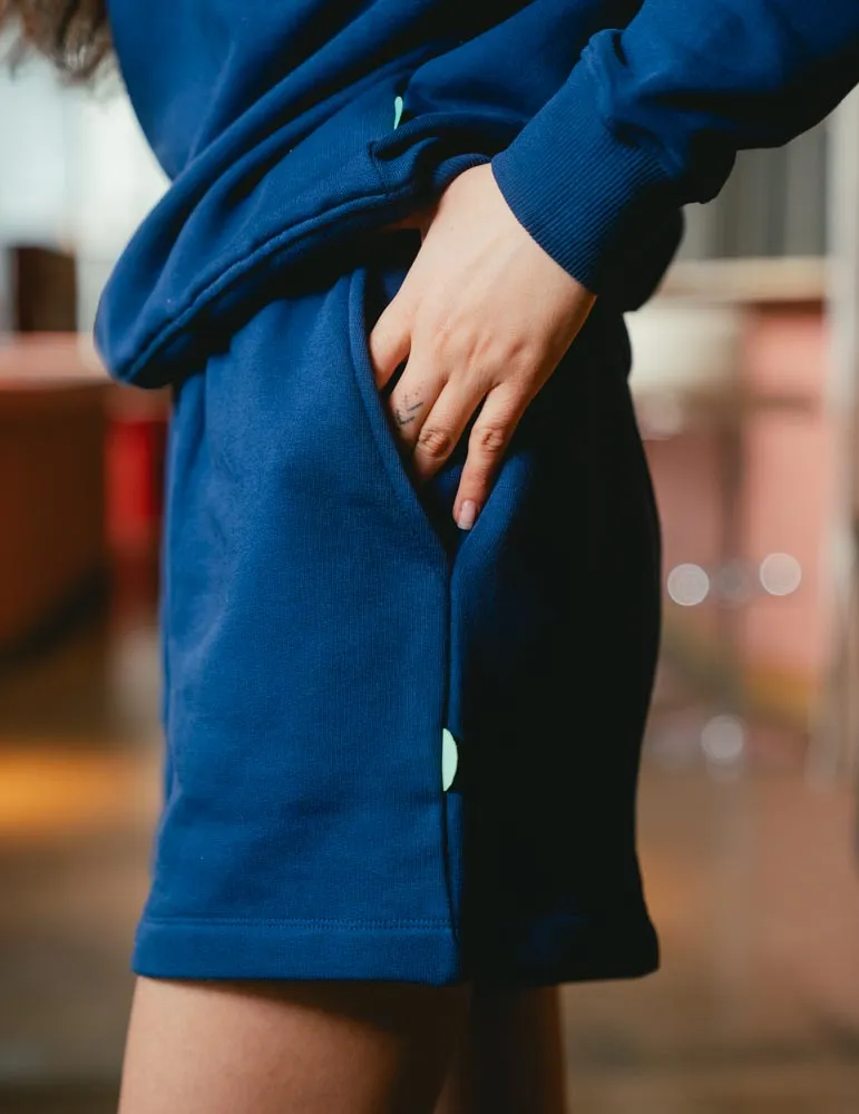 Womens Runaround Shorts - Navy